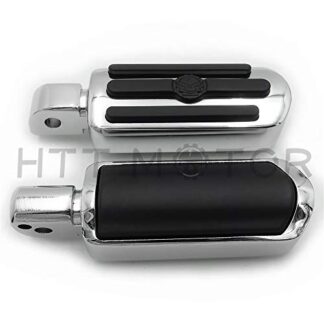 HTTMT- Replacement of Groove Gear Skull Footpeg For passenger 18-19 Softail Fat Boy FLFB Fat Bob FXFB