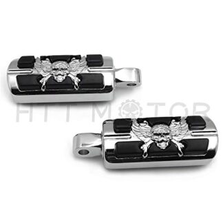 HTTMT- Replacement of Pirate Skull Footpeg For Suzuki Boulevard Intruder S83 VS1400 Marauder 800 VZ800