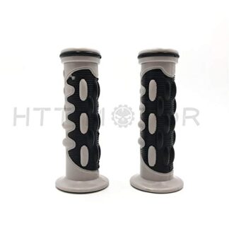 HTTMT- Replacement of Rubber 22mm 25mm Gray Hand Grips For YAMAHA FZR YZF 600 Cafe Racer US