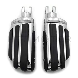 HTTMT- Replacement of Rubber Pilot Footpeg For Yamaha V-Star 1100 650 Custom Stryker V-Max Virago 750