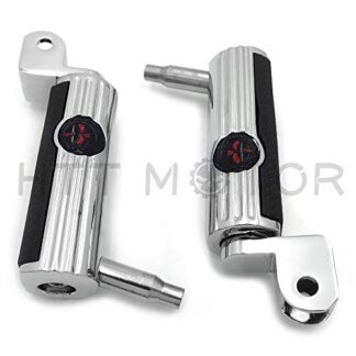 HTTMT- Replacement of Skull Footpeg footpegs For Goldwing GL1500 Valkyrie shadow 1100 ACE Tourer