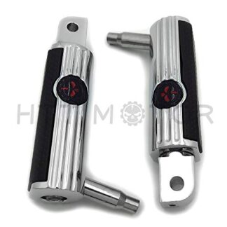 HTTMT- Replacement of Skull Footrest footpegs For Yamaha '00-'16 YZF-R1/1000R '99-'16 YZF-R6/R6S/600R