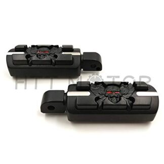 HTTMT- Replacement of Skull Pirate Footpeg For passenger 2018-later Softail Fat Boy FLFB Fat Bob FXFB