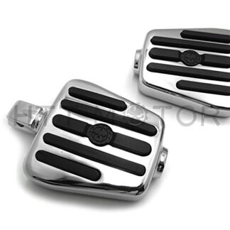 HTTMT- Replacement of Skull peg Footpegs for Kawasaki Vulcan Suzuki Boulevard Marauder Yamaha V-Star 250
