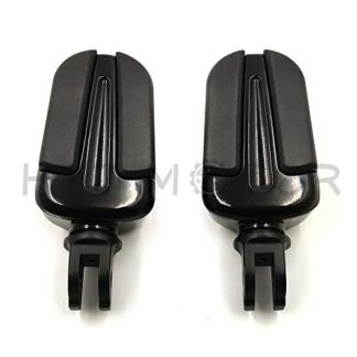 HTTMT- Replacement of Slipstream Footpegs Black For Harley 2018-2019 Breakout FXBR/Breakout 114 FXBRS