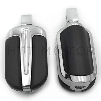 HTTMT- Replacement of Slipstream Footpegs Chrome For Yamaha Front 1999-2016 YZF-R6 R6S 600R FZ6R