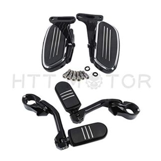 HTTMT- Replacement of Streamliner Passenger Floorboards + 1 1/4" Highway Foot Pegs For Harley Models