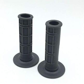 HTTMT- Replacement of Through-hole Hand Grips Sport Bike Dirt Bike For Honda APRILLA BMW DUCATI TRIUMPH HONDA YAMAHA KAWASAKI SUZUKI Polaris Offroad KTM (7/8" LEFT 1" RIGHT)