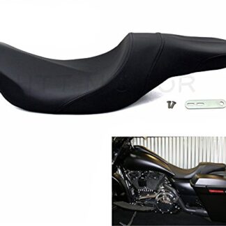 HTTMT SEAT001-2-up Weekday Seat Compatible with Paul Yaffe Stretched Gas Tank Harley Touring 08-17