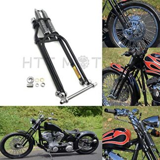HTTMT SF001-I- Compatible with 20" 2" Under Stock Black Narrow Springer Front End Kit Harley Chopper Bobber