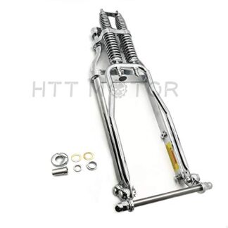 HTTMT SF002-I- Compatible with 20" 2 Under Chrome Springer Front End With Axle Kit Harley Chopper Bobber
