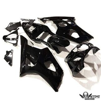 HTTMT- US-S1003-GBK- Aftermarket ABS Fairing Compatible With Suzuki GSXR1000 2003-2004 Gloss black color inject
