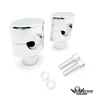 HTTMT- US-TGHD-HBS020-CD- 2" Rise 1.25" Mount Springer Front End Compatible With Harley Bobber Chopper DNA Paughco Handlebar Riser