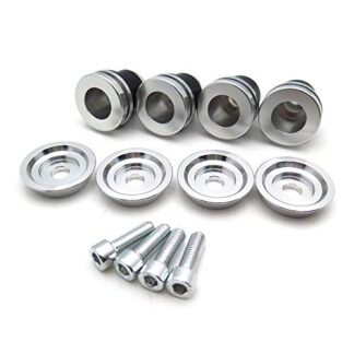 HTTMT- US-TGHD-IDH001-CD- Chrome INDIAN MOTORCYCLE PASSENGER MOUNTING SPOOLS Compatible With ALL 2015-2018 SCOUT MODELS SIXTY [See Fitment]