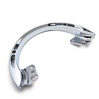 HTTMT- USMT082-CD-NOLOGO- Custom Chrome Motorcycle Rear Handle Passenger Grab Bar/Rail Compatible With Hayabusa 99-07