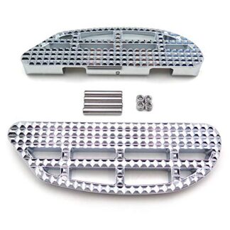 HTTMT- USMT216-109A-CD- Chrome Dominator Passenger Footboard Compatible With Harley 2000-2017 Softail 1986-2017 Touring 06-19 Dyna Breakout CVO [See Fitment]