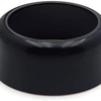 HTTMT- USMT371-016-BK- Black Billet Radio Knob Covers Satin Compatible With 2010-2014 Chevrolet Camaro