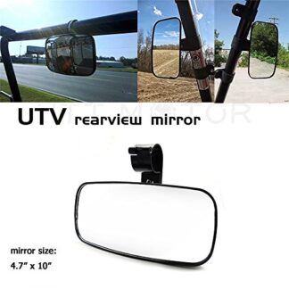 HTTMT UTV-005- UTV Rear/Side View Mirror Compatible with Polaris RZR 800 900 Ranger XP 700 900 Arctic Cat