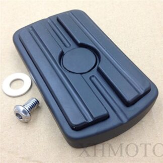 HTTMT- Willie G Skull Foot Large Brake Pedal For Harley Touring Softail Deluxe FLSTN