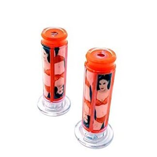 HTTMT- XH4065-Beauty-25- Pair 22mm 25mm Motorcycle Handlebar Hand Grips Compatible with Harley Yamaha Beauty US