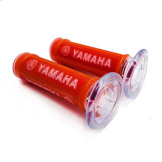 HTTMT- XH4065-YAMAHA-RED - Red 22mm 7/8" Handlebar Hand Grips Sport Bike Dirt Bike Compatible With Yamaha Offroad ATV