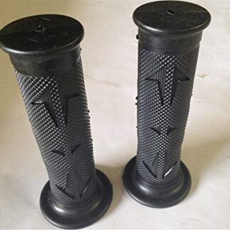 HTTMT XH4086- Sport Bike Dirt Bike Motorcycle Grips Compatible with APRILLA BMW DUCATI TRIUMPH YAMAHA KAWASAKI SUZUKI Polaris Suzuki Yamaha Dirt Bike Offroad (7/8" LEFT 1" RIGHT)