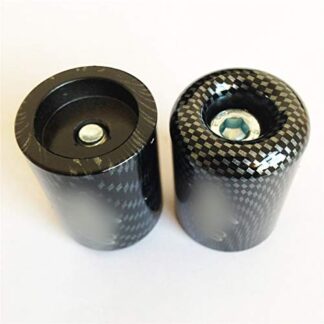 Hand Bar Ends For Kawasaki Ninja Ex250 Ex500 Ex650R Zx6R-636 Zrx1100 Carbon