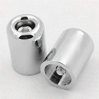 Hand Bar Ends For Kawasaki Ninja Ex250 Ex500 Ex650R Zx6R-636 Zzr1200 Chrome