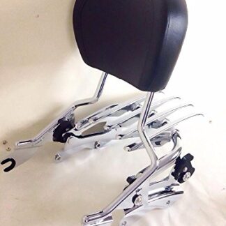 Harley HD Touring Screamin Eagle Street Glide FLHXSE3 Stealth Luggage Rack with 4-point Docking kit hardware Sissy Bar Combo Set(2014-Later)