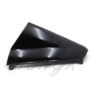 HongK- BLACK SMOKE WINDSCREEN WINDSHIELD WIND SHIELD FOR HONDA CBR 600RR 2005 2006