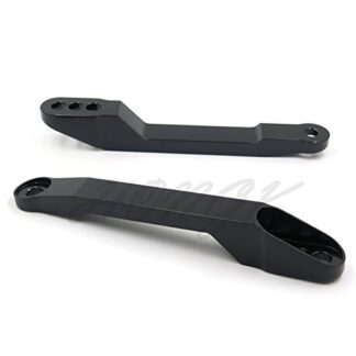 HongK- CNC Lowering Links Link For Kawasaki ZX14R 2006-2012 Gloss Black US