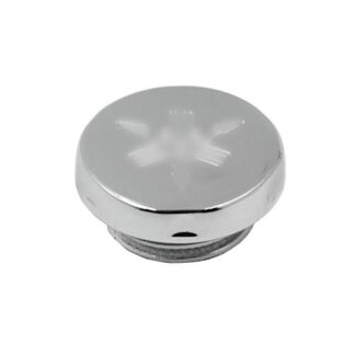 HongK- Chrome Fluid Reservoir Cap Cover For 89-99 Yamaha FZR600/95-09 Yamaha YZF600R