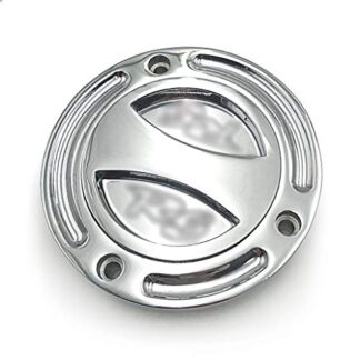 HongK- Chrome Keyless Gas Cap Twist Off Fuel Tank Cap For Yamaha YZF R6 (All Years)