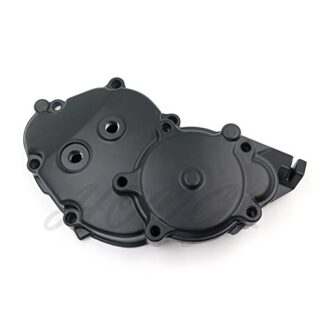 HongK- Engine Starter Case Crankcase Cover For Kawasaki Ninja ZX10R 06-10 Black US