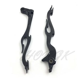 HongK- Flame Brake Clutch Levers Hand Control For Yamaha 99-03 YZF R1/99-04 YZF R6