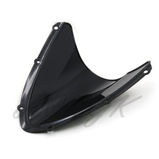 HongK- New Black Smoke Windscreen Windshield Set For Suzuki GSXR 600 750 08 09 10 K8