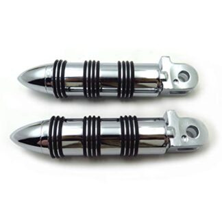 HongK- No.107 Chrome FootPeg For 04-14 Triumph Rocket ?(Front)/'10-'14 Thunderbird Storm(Front)