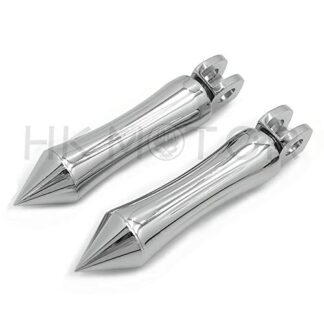 HongK- No.95 Chrome Front FootPeg For Kawasaki Vulcan 1500 1600 800 Ninja 250 ZX6R ZX10r