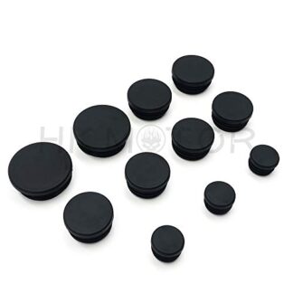 HongK-Replacement of 1 Set of 11 Frame Plugs for BMW R 1200 GS LC (2013 onwards/K50) Black