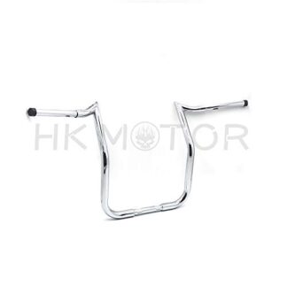 HongK- Replacement of 16" Handlebars For 1986-2017 HARLEY TOURING BATWING FAIRING Chrome Bagger