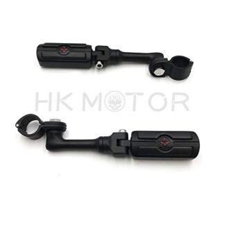 HongK- Replacement of Black 1" Skull FootPeg For Honda GoldWing VTX1300 Shadow Valkyrie Triumph