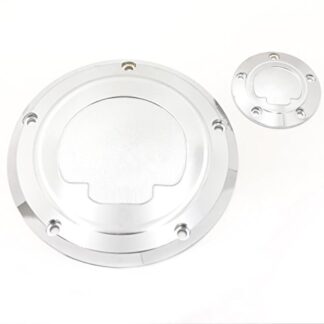 HongK- Skull Derby & Timer Cover For Harley Dyna Sportster Street Bob XL 883 1200