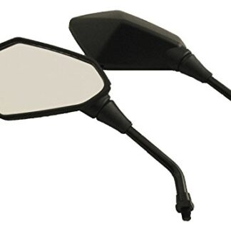 Hoosier Garage - Pair of Stealth Style Motorcycle Mirrors - Kawasaki, Suzuki, Victory