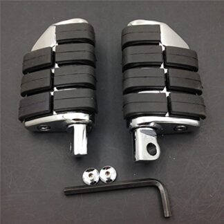 Htt 8028 ISO Dually Piquets de Repose-pieds pour Harley Touring Electra Glide Softail et Dyna