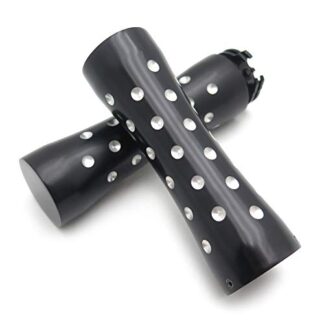 Htt Moto Flamme Style 2,5 cm Poignées pour Harley Sport Tour Glide Fxrt Noir