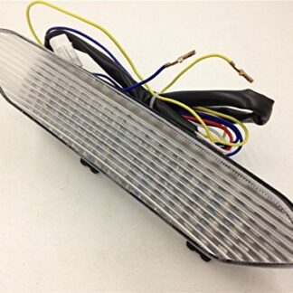 Htt Moto LED Feu arrière Feu stop clignotants pour 2002 2003 Yamaha YZF R1 Yzf-r1 Yzfr1 clair