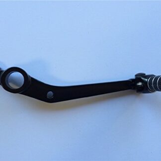 Htt Moto Noir Haute résistance à la traction en aluminium pliable Pied Pédale de frein arrière Levier pour Yamaha YZF R1 2002–2003