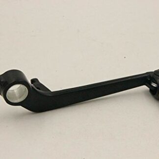 Htt Moto Noir Haute résistance à la traction pliante en aluminium Pied arrière Pédale de frein Levier pour Yamaha YZF R1 2004–2006