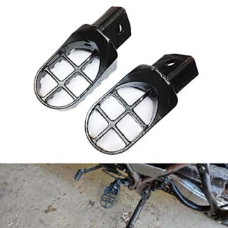 Htt Moto Noir mat Motocross MX Dirt bike Racing Piquets de pied pour Yamaha Bw80 DT50 Pw50 Pw80 Rt100 Rt180 Tt225s Tt225t Ttr110 Ttr90 Tw200 WR200 250 500 Xt225 250 350 Yz125 250