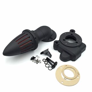 Htt Moto Noir mat Spike Air Cleaner Kits pour 2014 Harley Ultra limitée Flhtk Street Glide Flhx